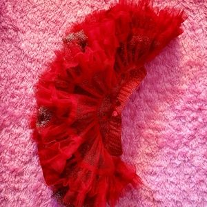 Red Infant Tutu 3/6 Mo